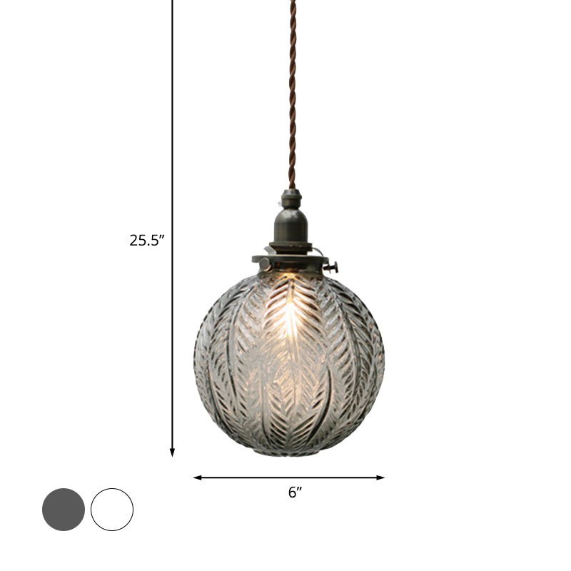Suspension Luminaire Globe Verre