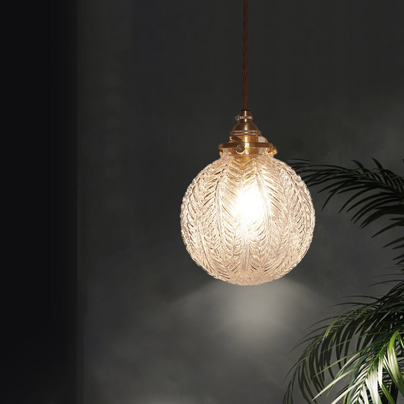 Suspension Luminaire Globe Verre