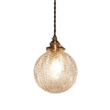 Suspension Luminaire Globe Verre