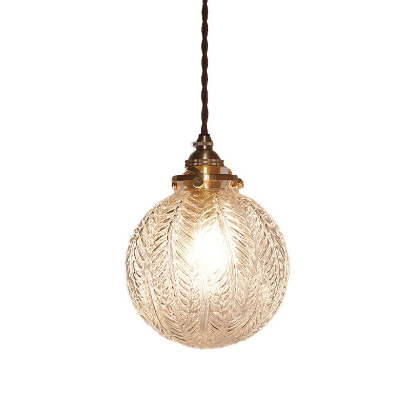 Suspension Luminaire Globe Verre