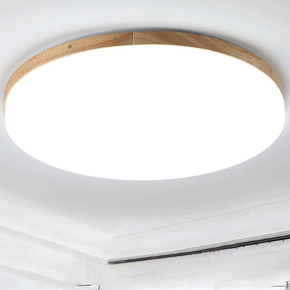 Plafonnier LED rond en acrylique
