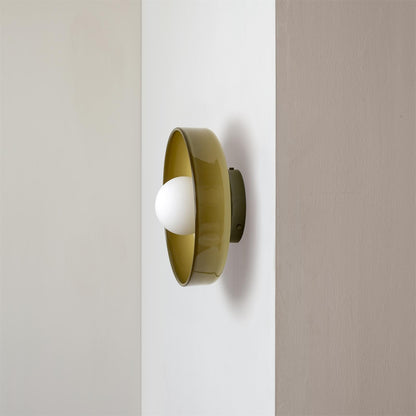 Plafonnier en verre Design