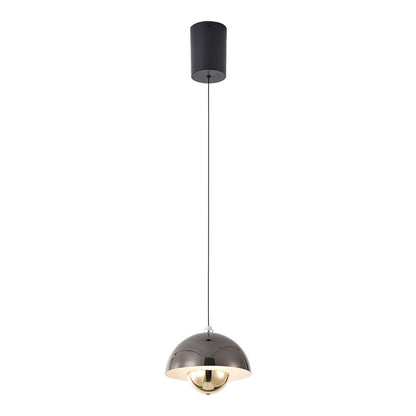 Suspension Luminaire Macaron en Forme de Bouton de Fleur