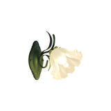Applique Murale Fleur Blanche Délicate