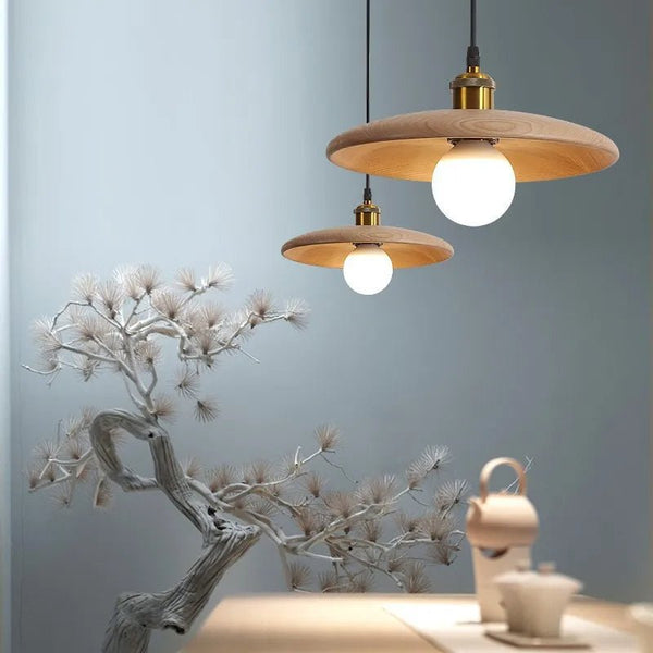 Luminaire Suspension En Bois
