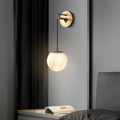Applique Murale Suspendu Marbre Minimaliste