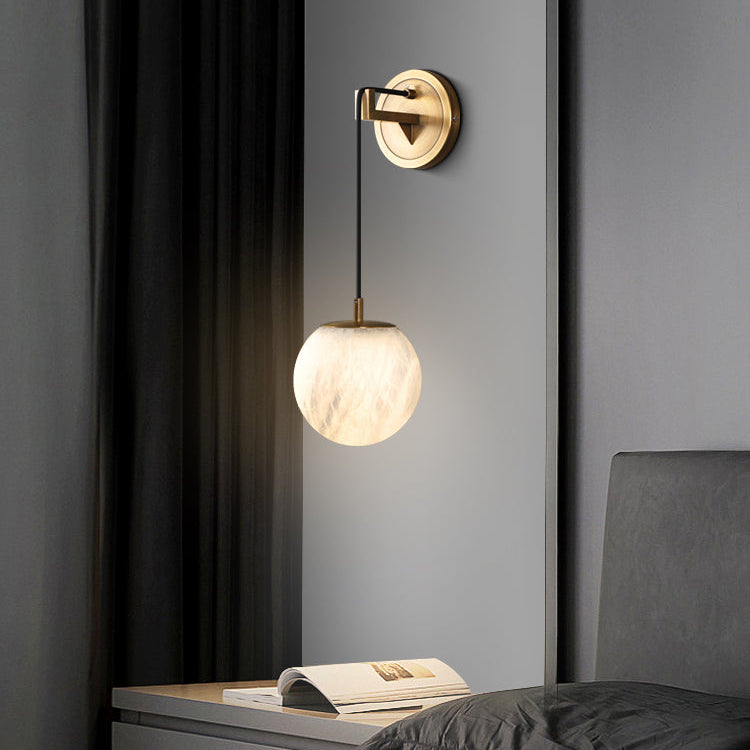 Applique Murale Suspendu Marbre Minimaliste