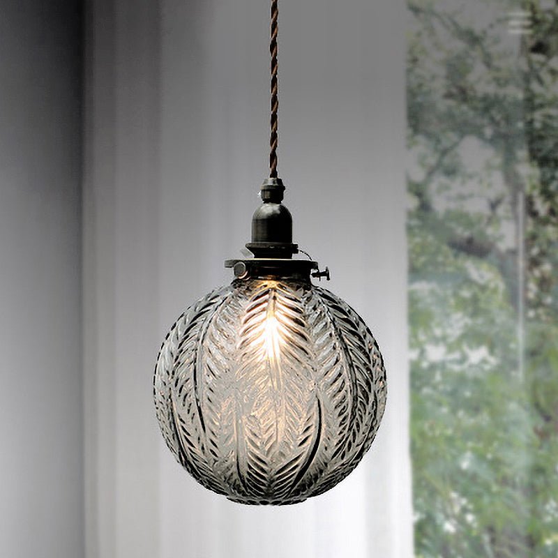 Suspension Luminaire Globe Verre