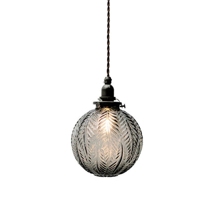 Suspension Luminaire Globe Verre