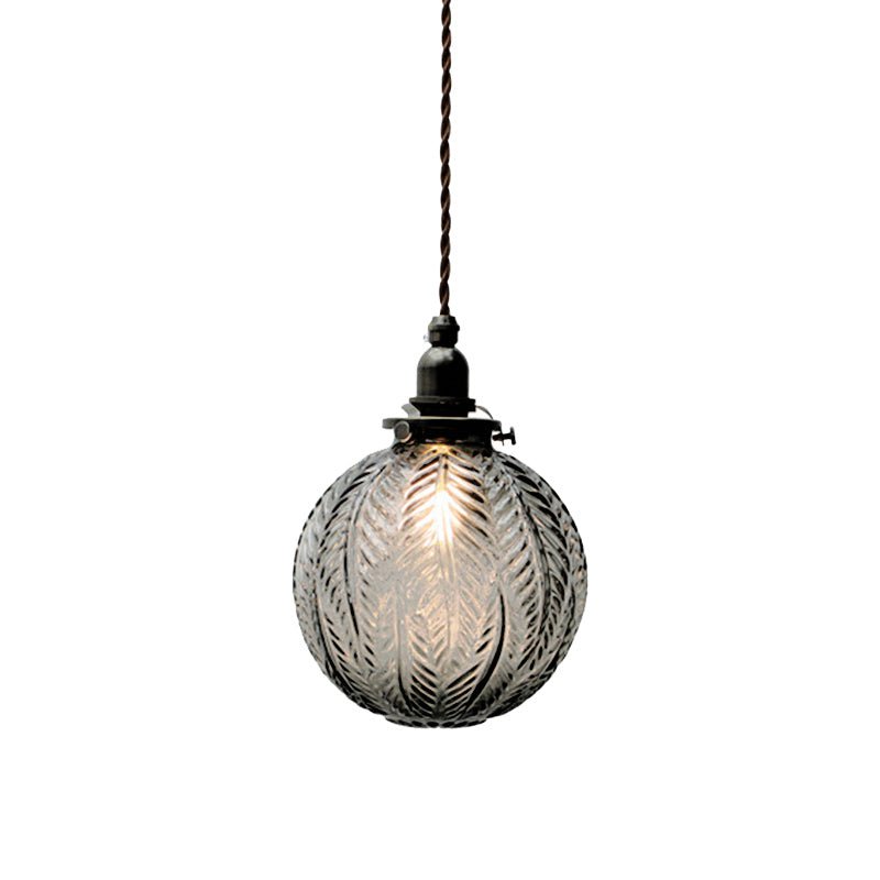Suspension Luminaire Globe Verre
