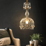 Lustre Luxe Retro Cristal