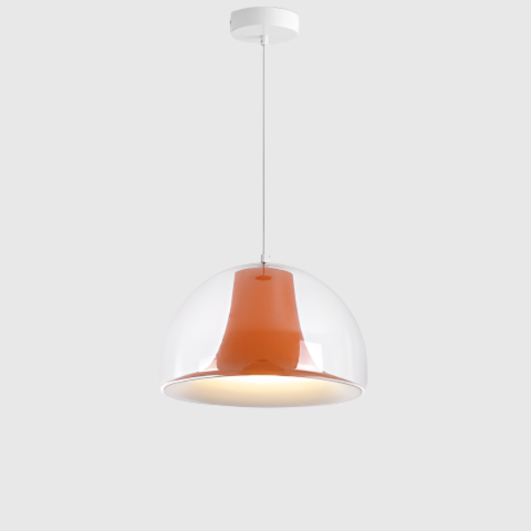 Suspension Luminaire Verre Méduse Moderne