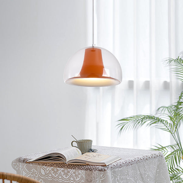 Suspension Luminaire Verre Méduse Moderne
