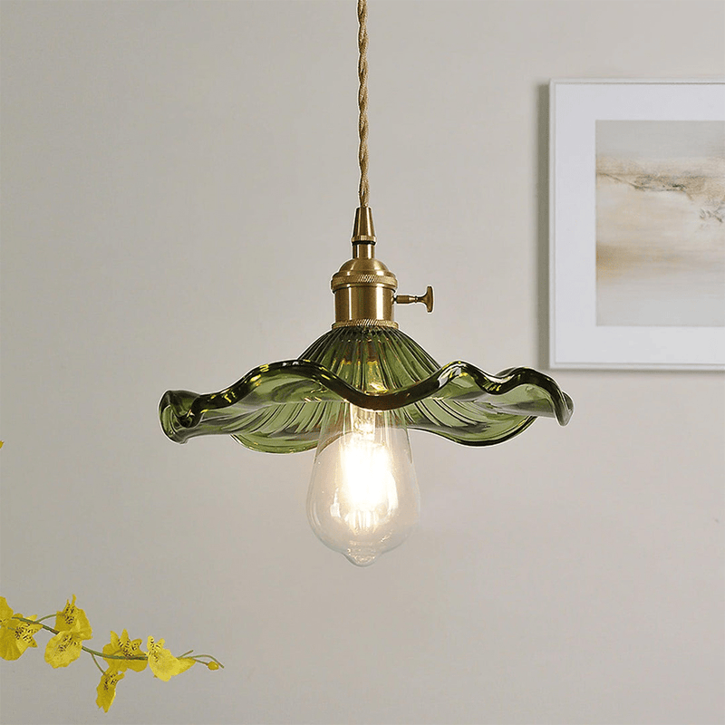 Suspension Luminaire Fleure Rétro