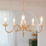 Lustre Crème style Médiéval