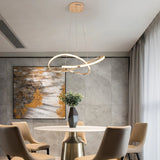 Suspension Luminaire Déco Ondulée LED