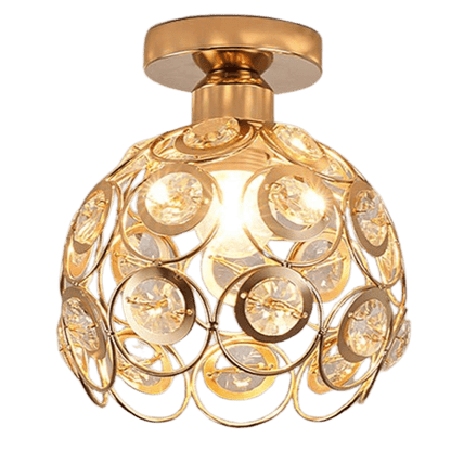 Plafonnier Boule Crystal