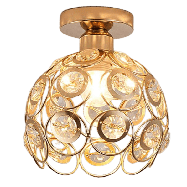 Plafonnier Boule Crystal
