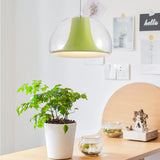 Suspension Luminaire Verre Méduse Moderne