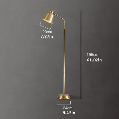 Lampadaire En  Laiton Structure Aérienne Élégante