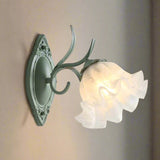 Applique Murale Fleur Blanche Délicate