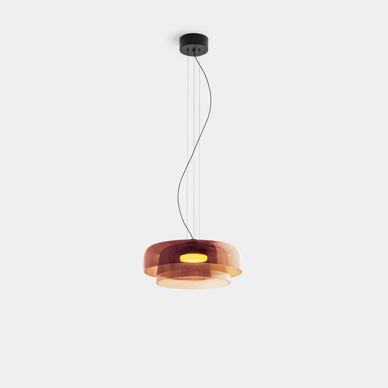 Suspension Luminaire en verre