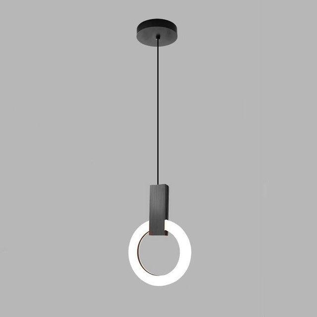 Suspension Luminaire Anneau Nordique Led