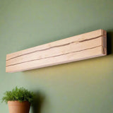 Applique Murale Bois Fendu Design