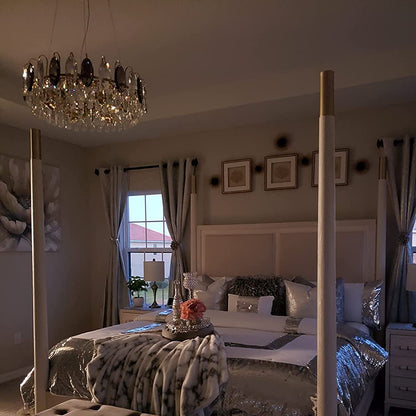 Lustre Luxueux En Cristal Prestigieux