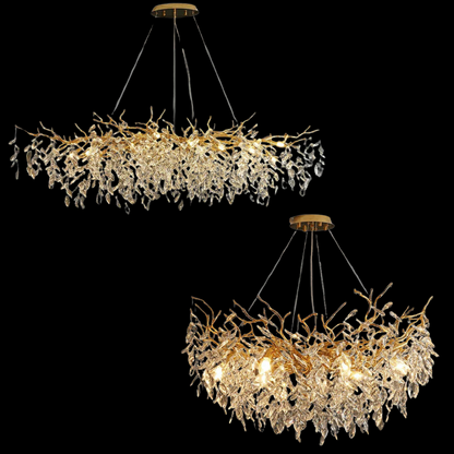 Lustre Cristal Style Français
