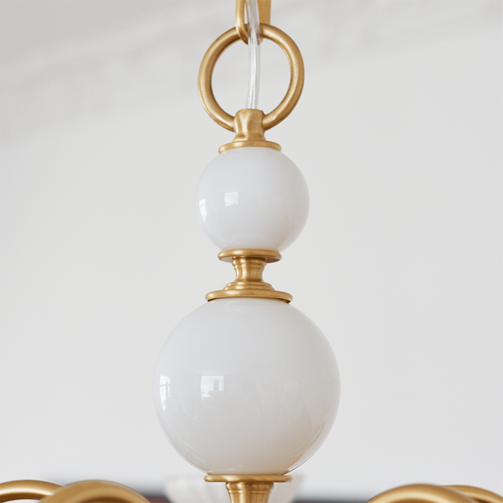 Lustre Crème style Médiéval
