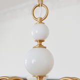 Lustre Crème style Médiéval
