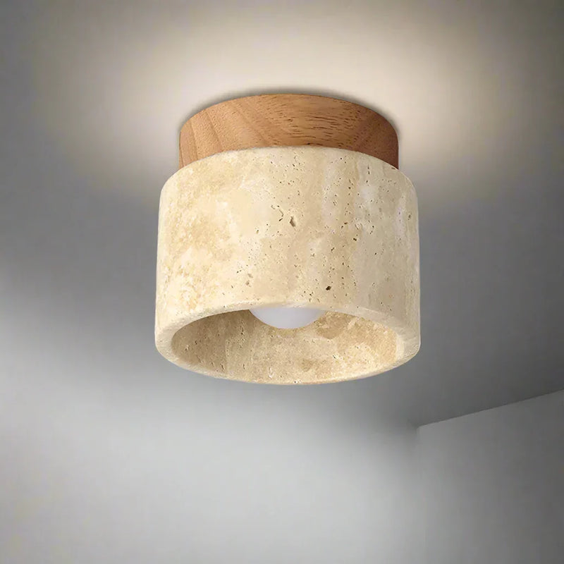 Plafonnier style japonais