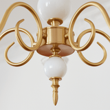 Lustre Crème style Médiéval