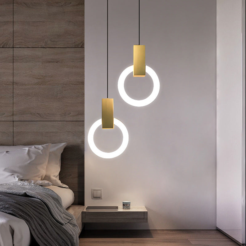 Suspension Luminaire Anneau Nordique Led