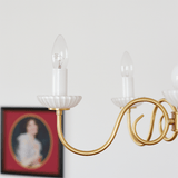 Lustre Crème style Médiéval