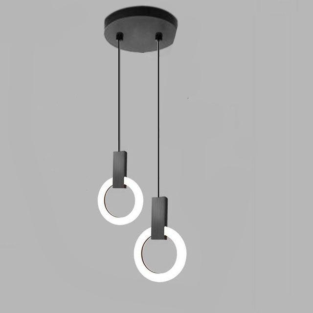 Suspension Luminaire Anneau Nordique Led