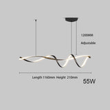Lustre - Suspension Spirale Moderne LED Dimmable