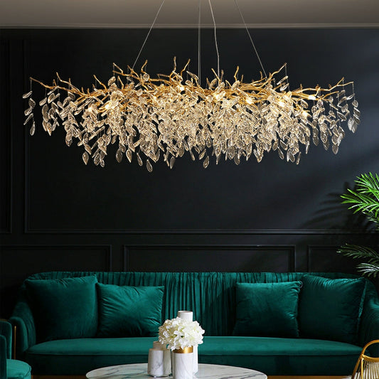 Lustre Cristal Style Français