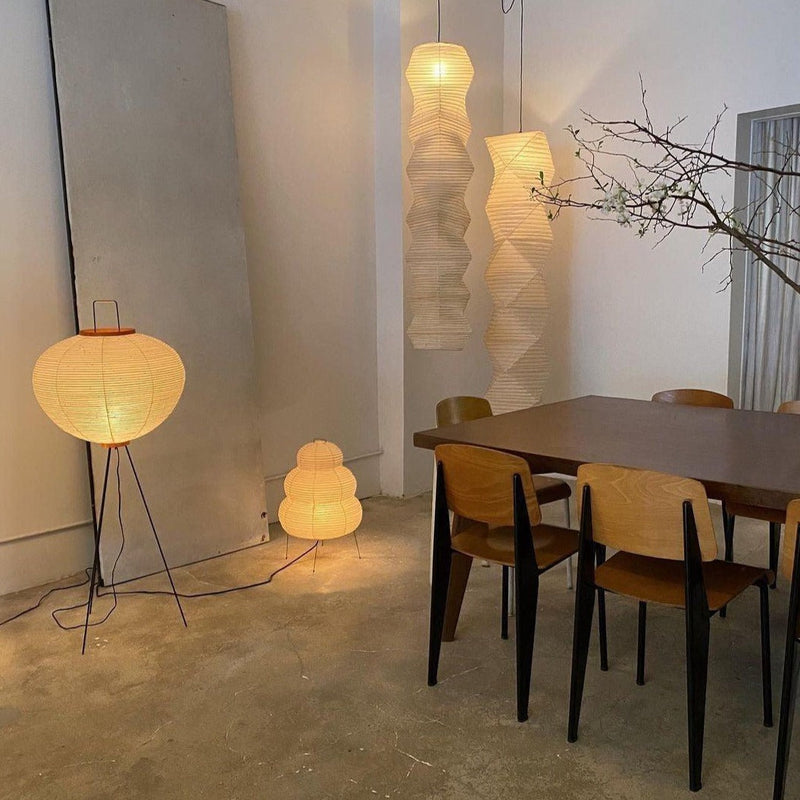 Lampadaire Riz Japonais Ambiant