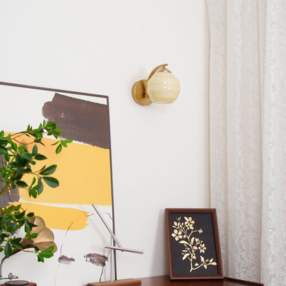 Applique Murale Art Déco Vintage Dorée