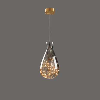 Suspension Luminaire Crystal Verre Luxueux