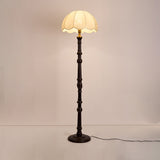 Lampadaire Vintage En Bois