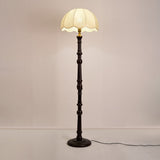 Lampadaire Vintage En Bois