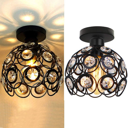 Plafonnier Boule Crystal