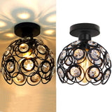 Plafonnier Boule Crystal