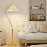 Lampadaire LED Tissu Doux Confort Moderne