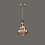 Suspension Luminaire Crystal Verre Luxueux