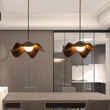 Suspension Luminaire en Forme de Feuille Lotus