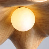 Suspension Luminaire en Forme de Feuille Lotus